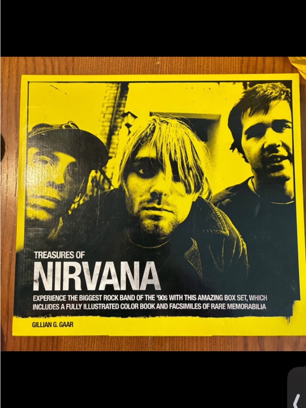 Treasures of Nirvana Box Set - Yellow & Black Album Art